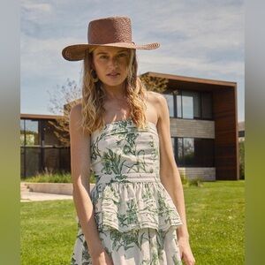 Hunter Bell Green Floral Blouse